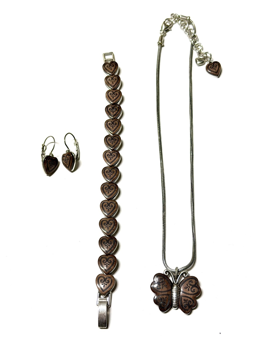 Brighton Metamorphosis Jewelry Set - Bracelet, Necklace, Earrings